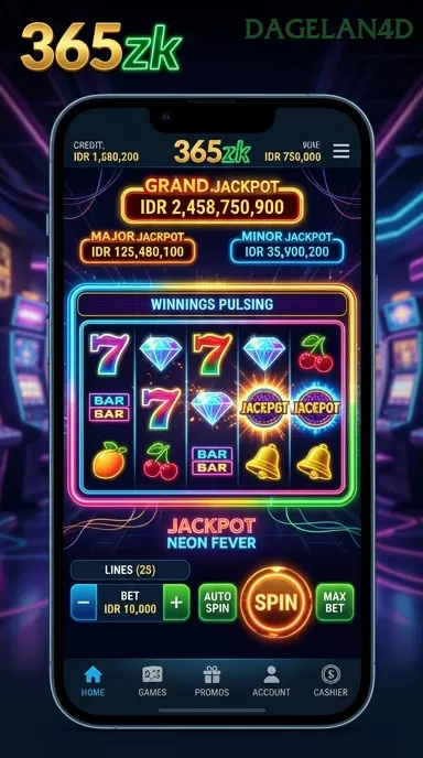 Cuplikan layar DANAGAME — halaman utama
