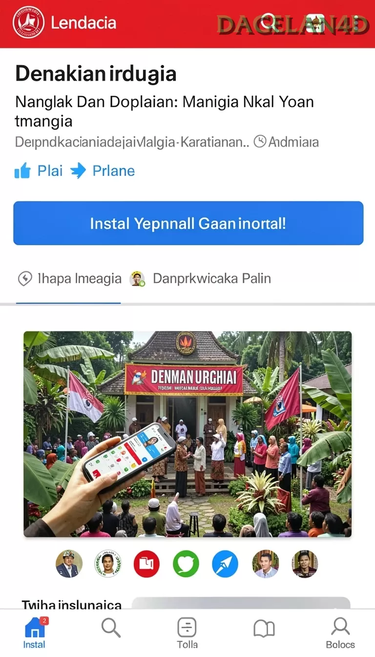 Cuplikan layar RPIDN77 — pengaturan akun