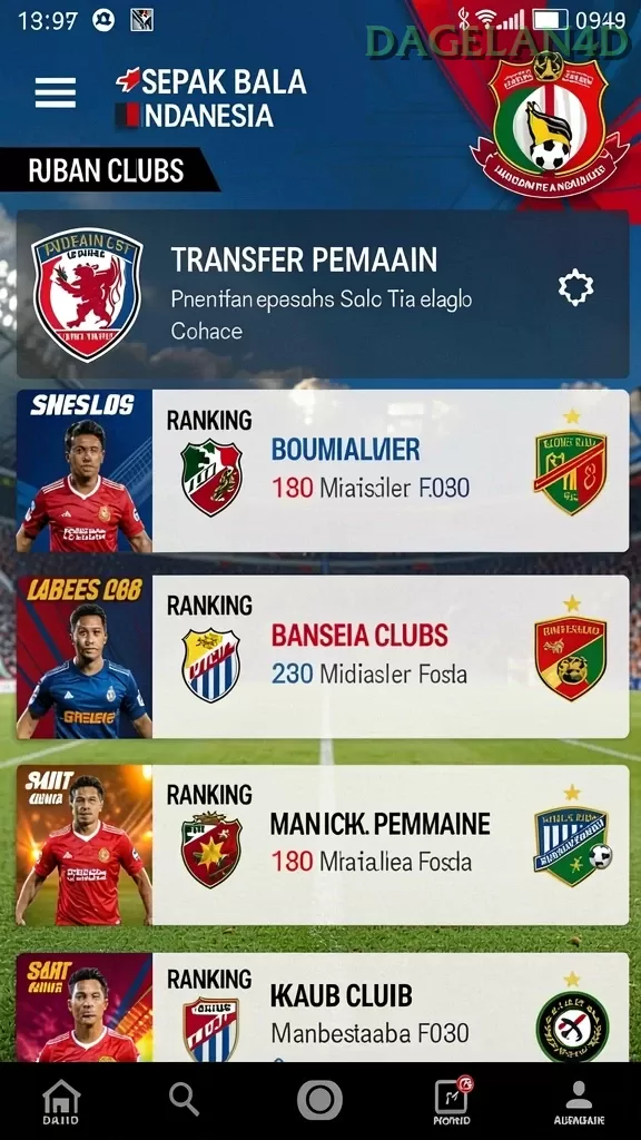 Cuplikan layar RPIDN77 — halaman utama