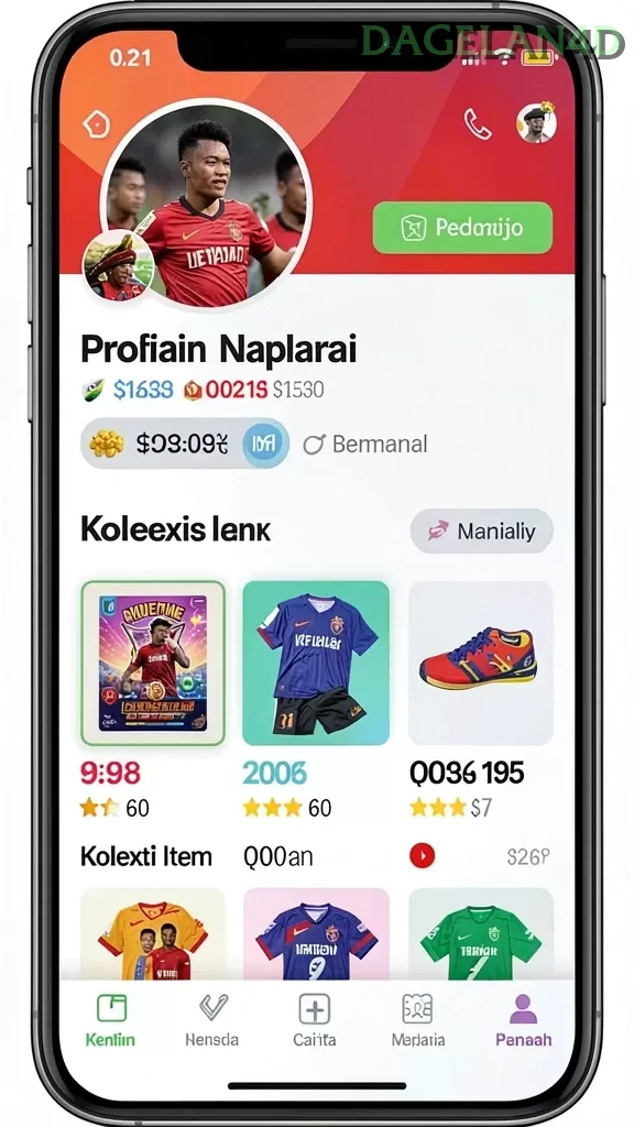 Cuplikan layar ALL303 — menu navigasi